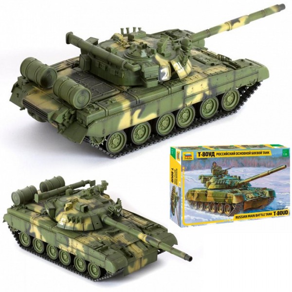Сборная модель 3591 Танк Т-80УД