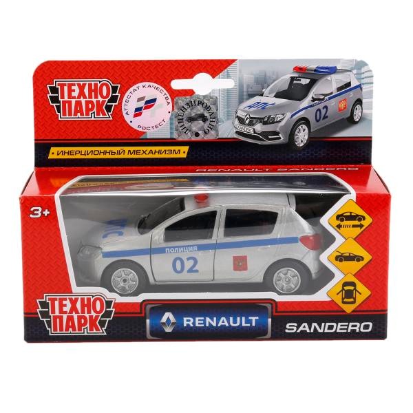 Модель SB-17-61-RS(P)-WB Renault Sandero Полиция Технопарк  в коробке