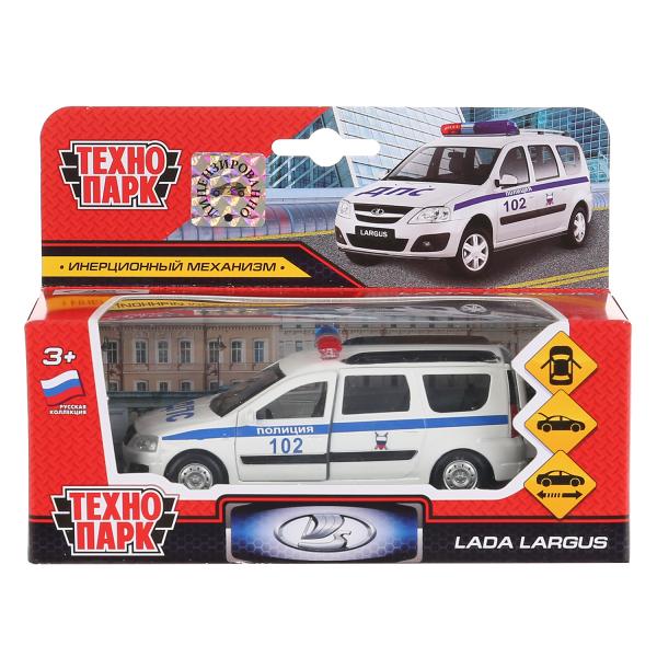 Модель SB-16-47-P(W)-WB Lada Largus Полиция Технопарк  в коробке