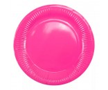 Тарелка бумажная ламинированные Hot Pink 18см 6шт 6056698