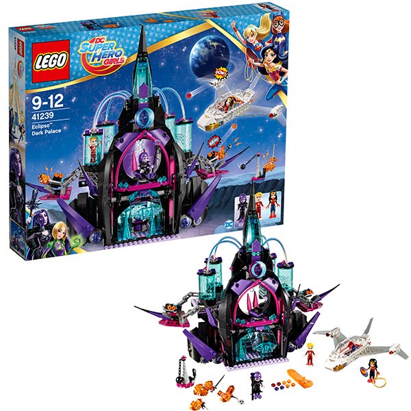 Конструктор LEGO 41239 Супергёрлз Бэтгёрл Тёмный дворец Эклипсо