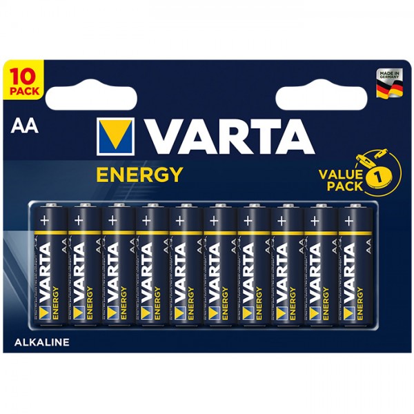 Элемент питания LR 6 Varta Energy (10шт) 10xBL 
