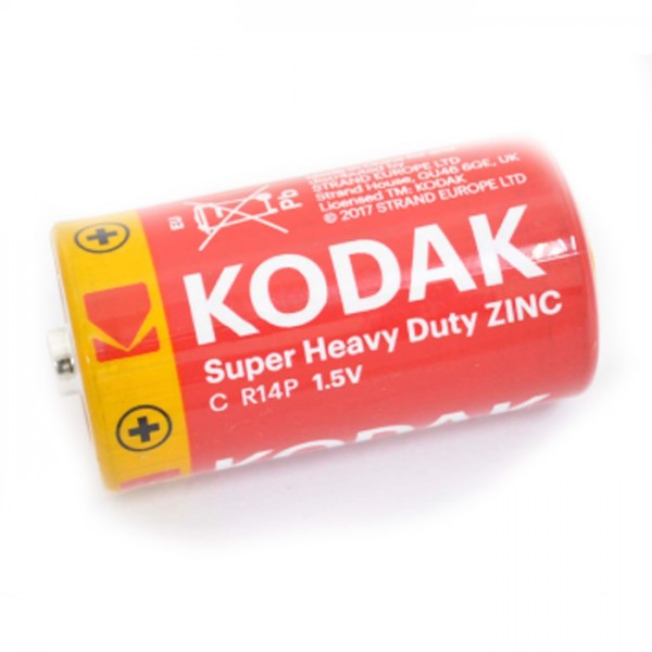 Элемент питания R14 Kodak Extra б/б 2S 000250 / цена за 1 шт /