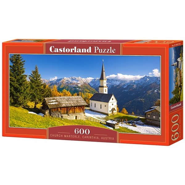 Пазл 600 Церковь в Альпах В-60153 Castor Land