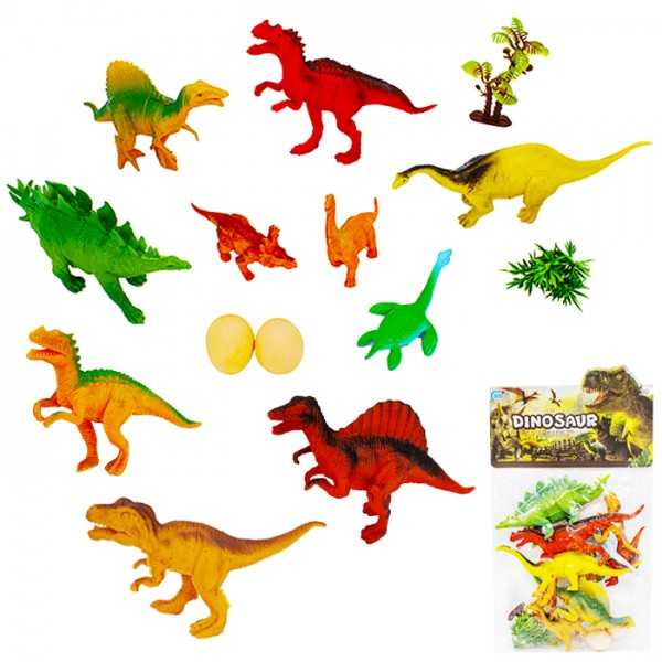 Набор животных 21-3CY Динозавры в пак.