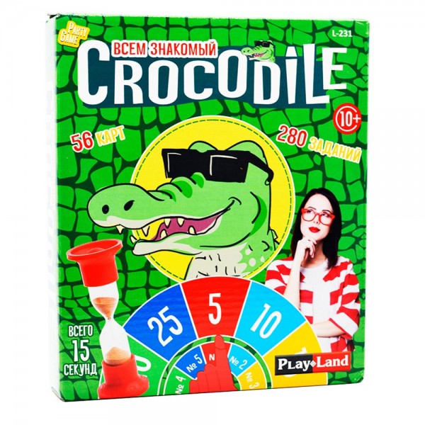 Настольная игра Крокодил L-231