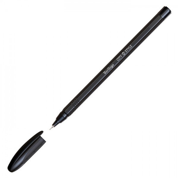Ручка шарик черный Berlingo City Style 341959