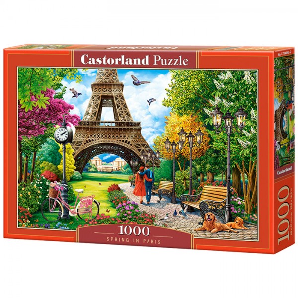Пазл 1000 Весна в Париже С-104840 Castor Land