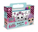 Набор для творчества Пенал-клатч для раскрашивания LOL Glam life LC0005