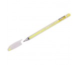 Ручка гелевая Crown Hi-Jell Pastel желтая пастель, 0,8мм 290187